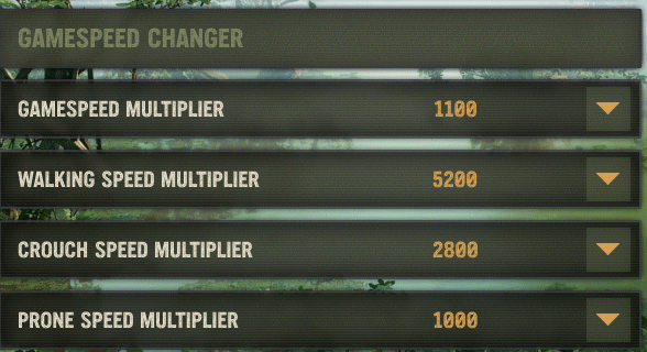 Gamespeed Changer