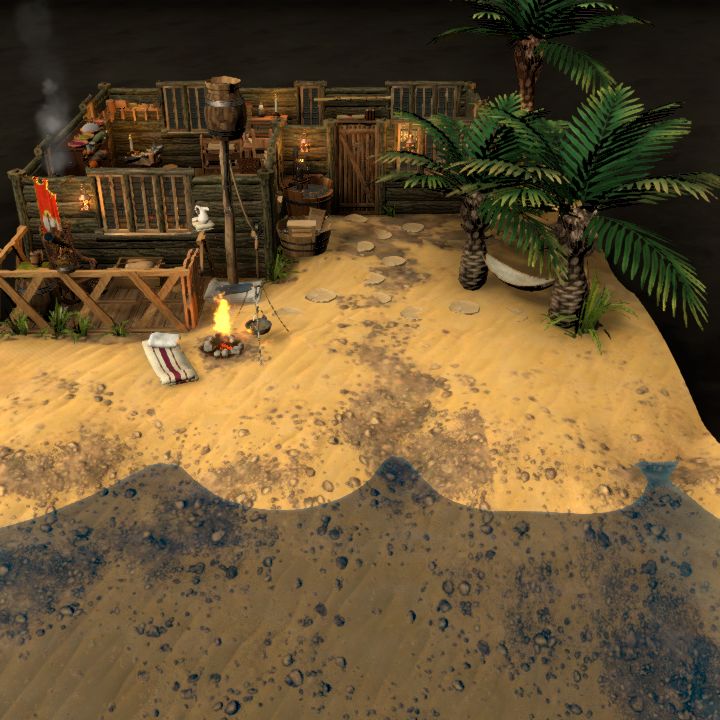 Island Beach Cabin