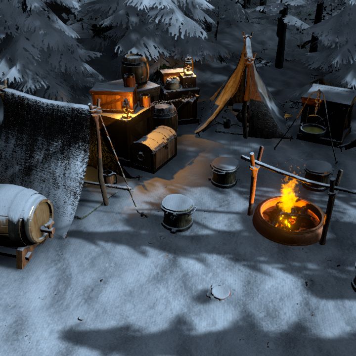 Bandit Forest Camp - winter