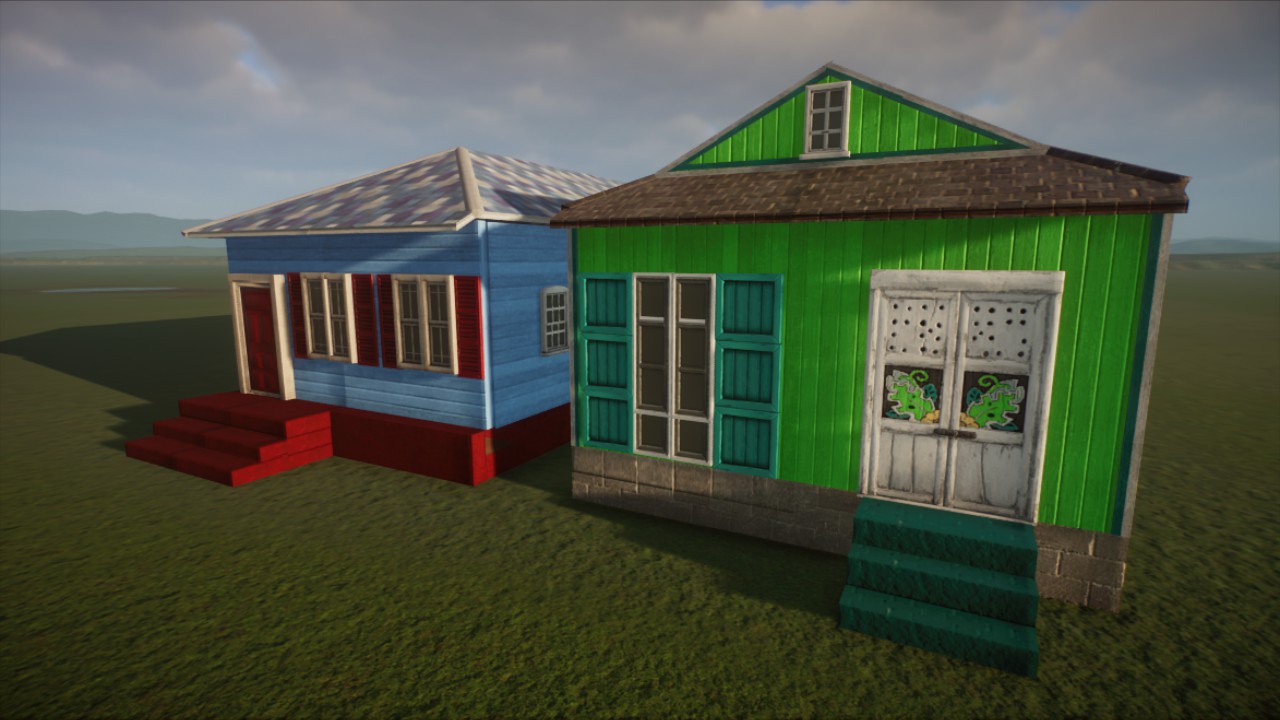 New Orleans Shotgun Houses 1