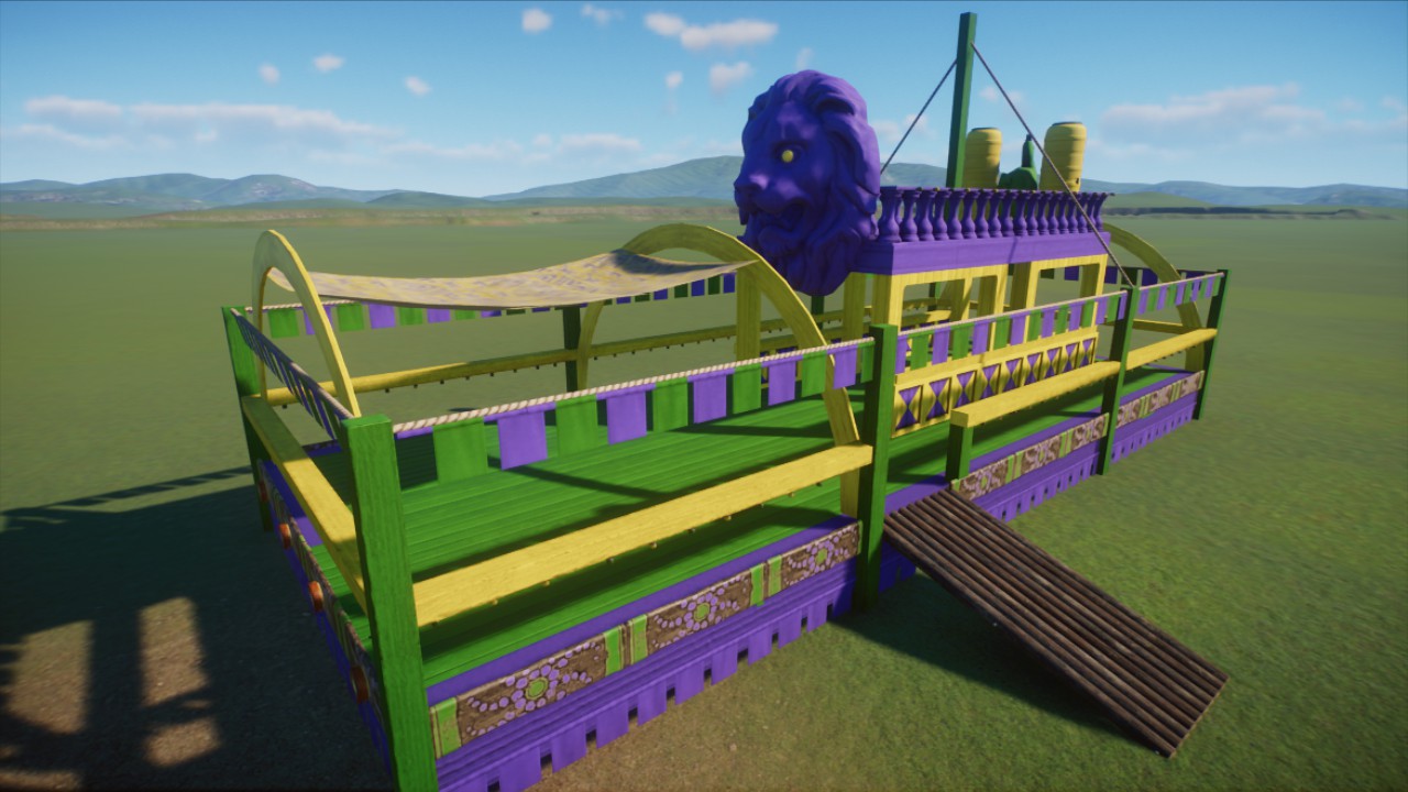 New Orleans Climbable Mardi Gras Float