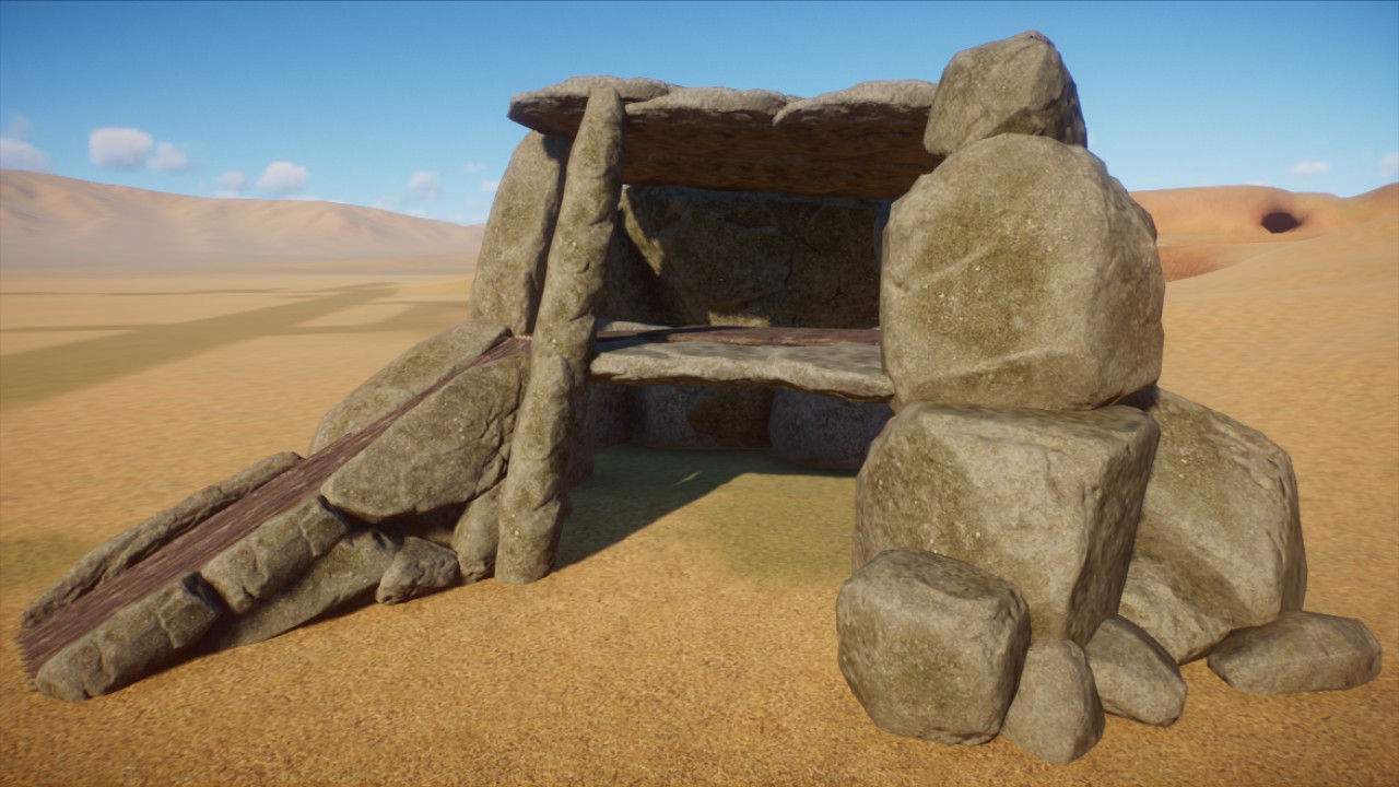 Climbable 2 Storey Rock Shelter