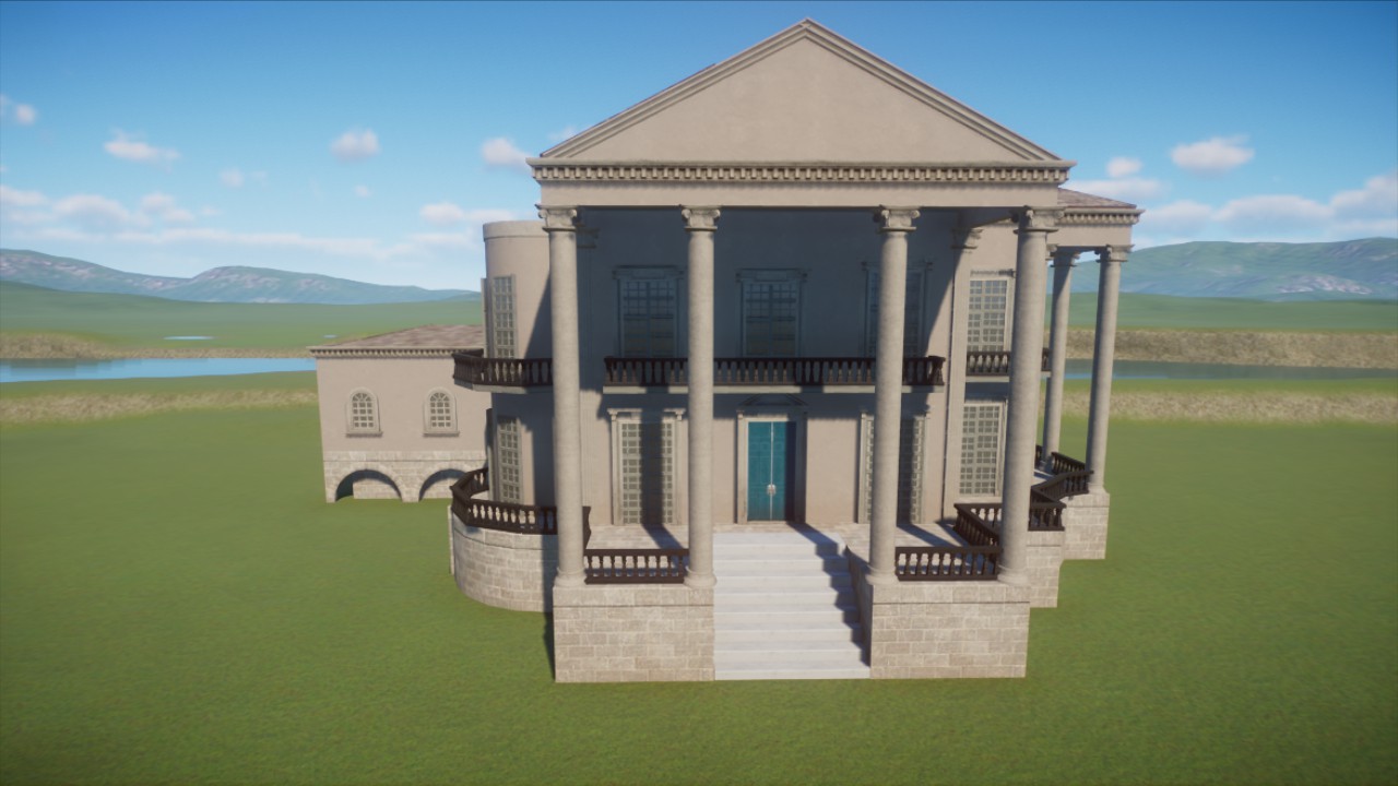 New Orleans Mansion Shell