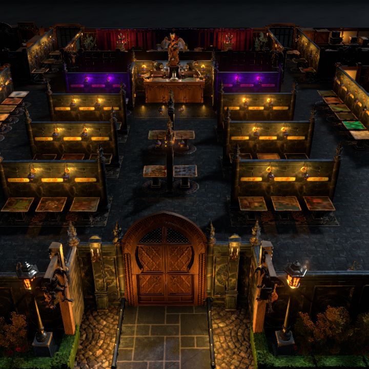Guild of Cartographers, night