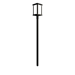 Lamp Post - Glow Chrome