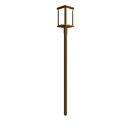 Lamp Post - Glow Gold