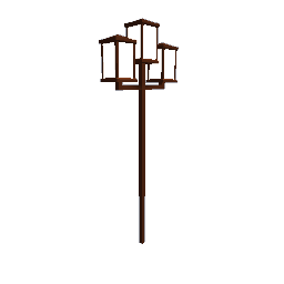 Lamp Post - Glow Copper Triple