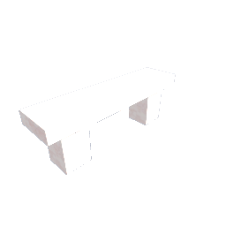 Stone Bench - Pink