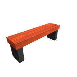 Bench - Dark and Cherry