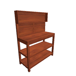 Potting Table - Deluxe Sapele