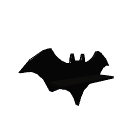 Bat Shelf - Black
