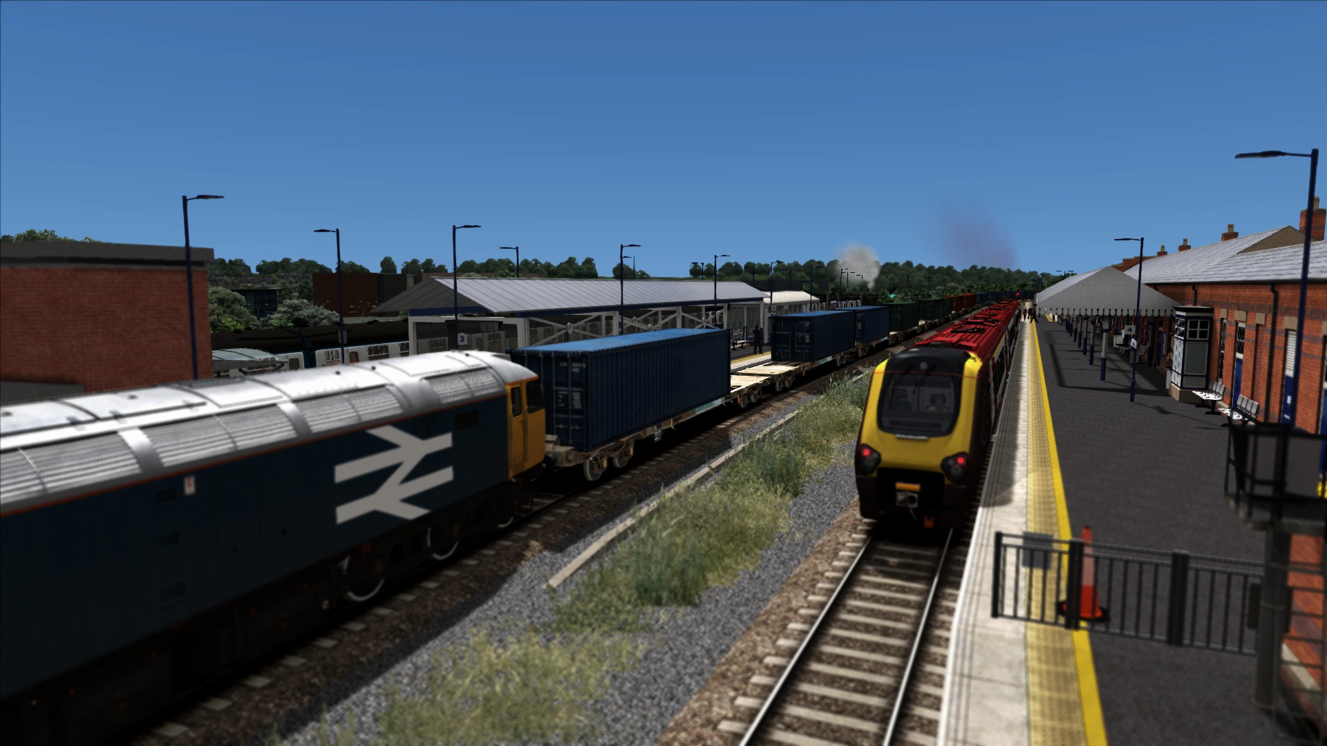 Cross Country Class 220 Voyager 4 Car Manchester to Huddersfield Passenger Commuter