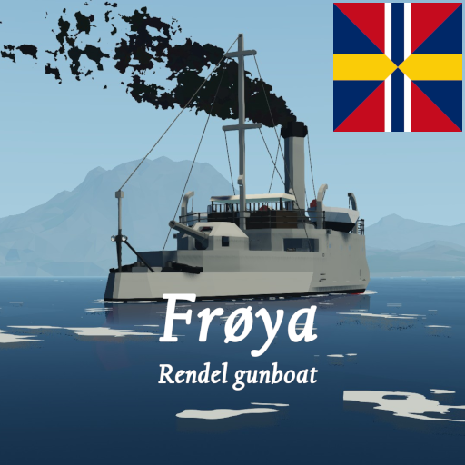 Rendel gunboat ''Frøya''