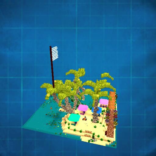 vacation island & bridge