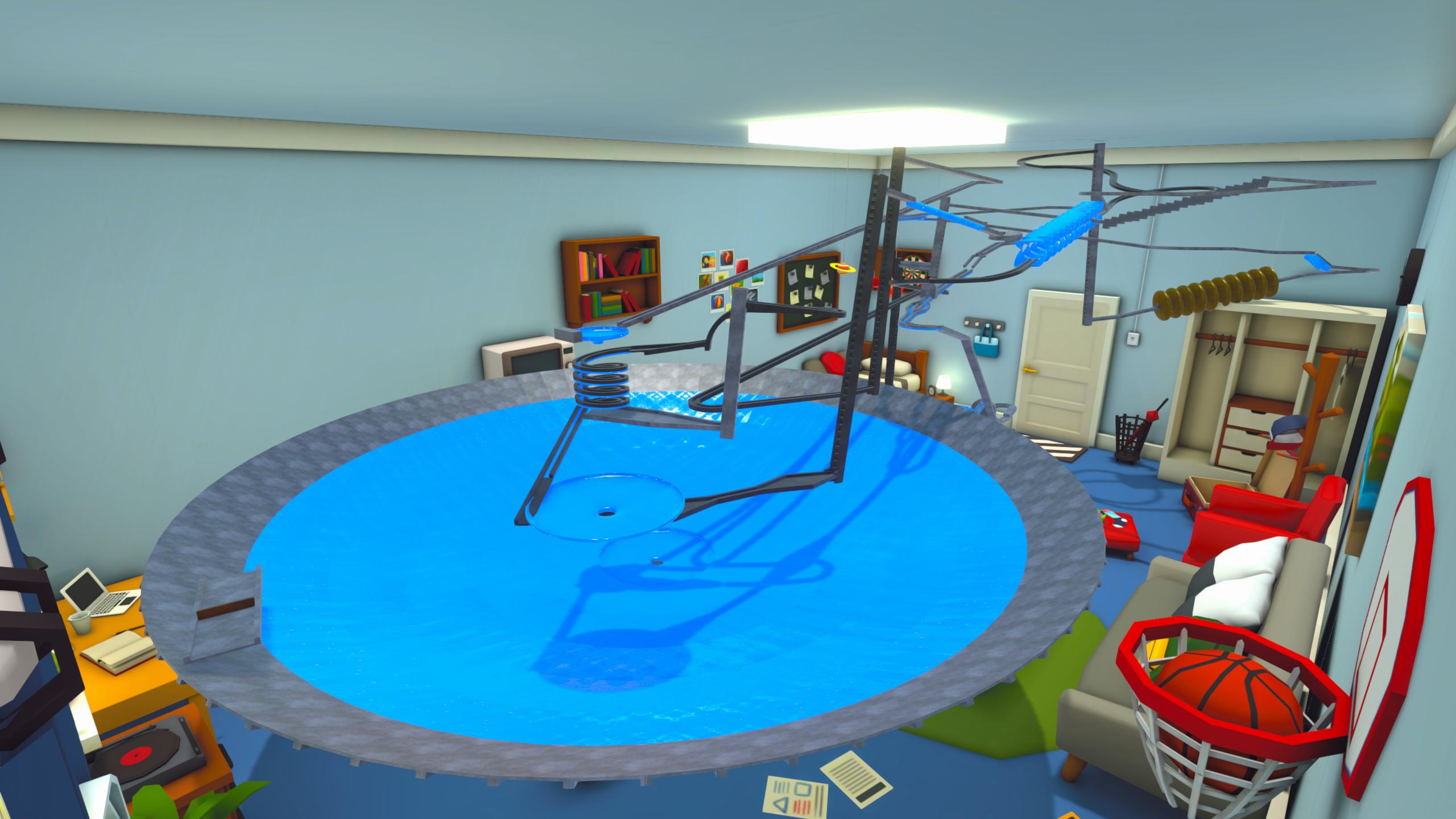 My Bedroom Marble Water Slide