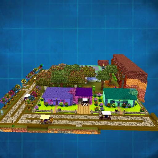 entrance to Bedrock town