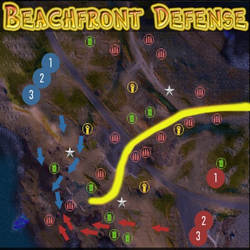 Beachfront Defense 3v3