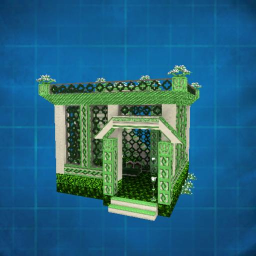 lovely Green house