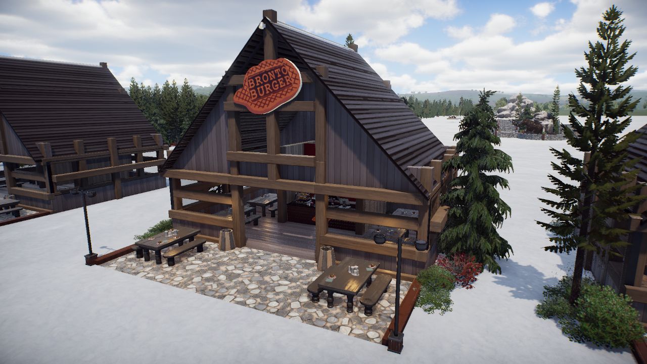 Glacial Theme- Bronto Burger