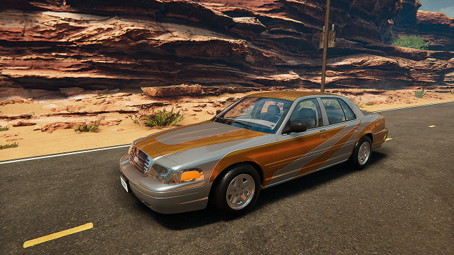 Ford Crown Victoria Most Wanted Gold