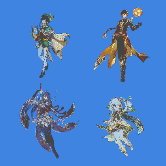 Genshin Impact Four Archons