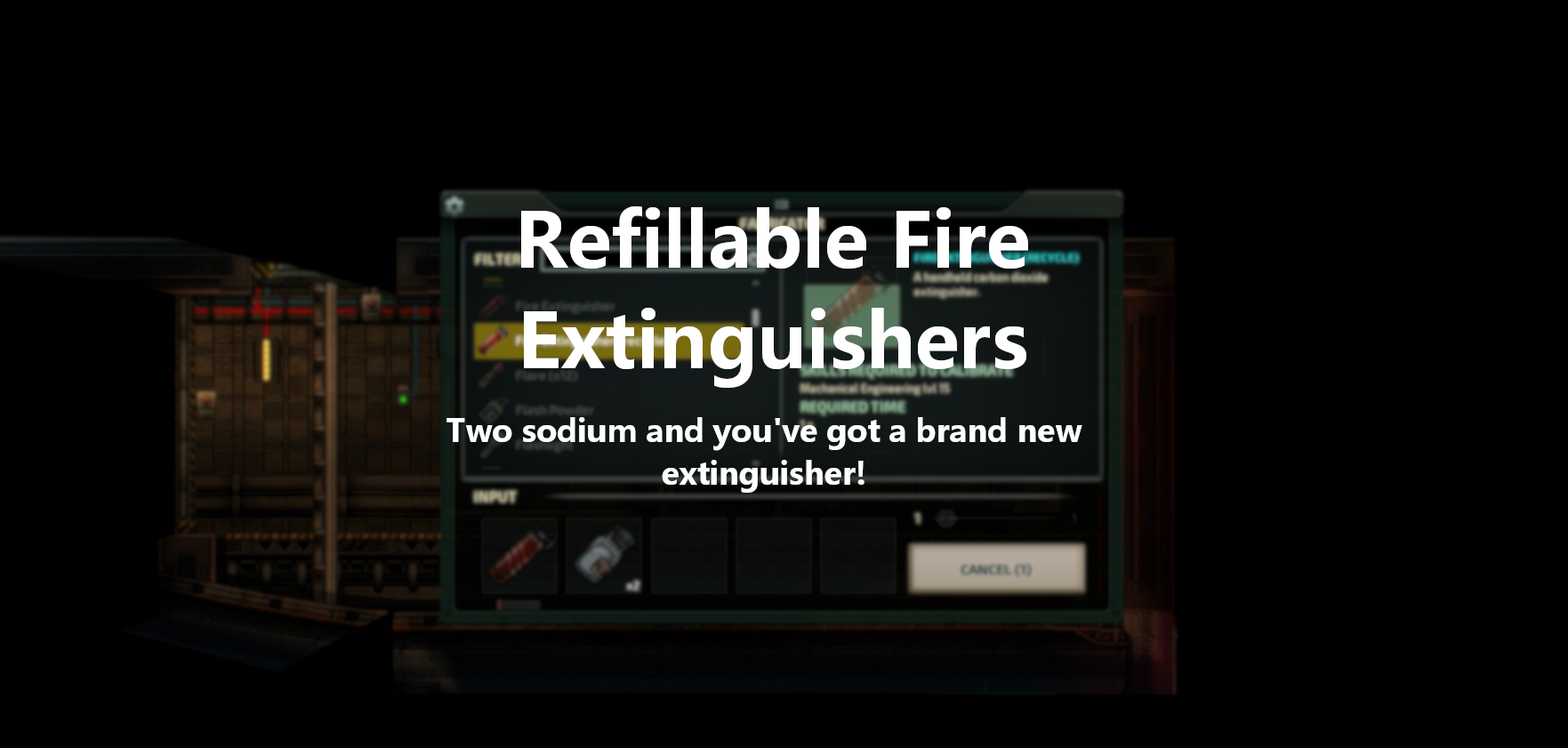 Refillable Extinguishers