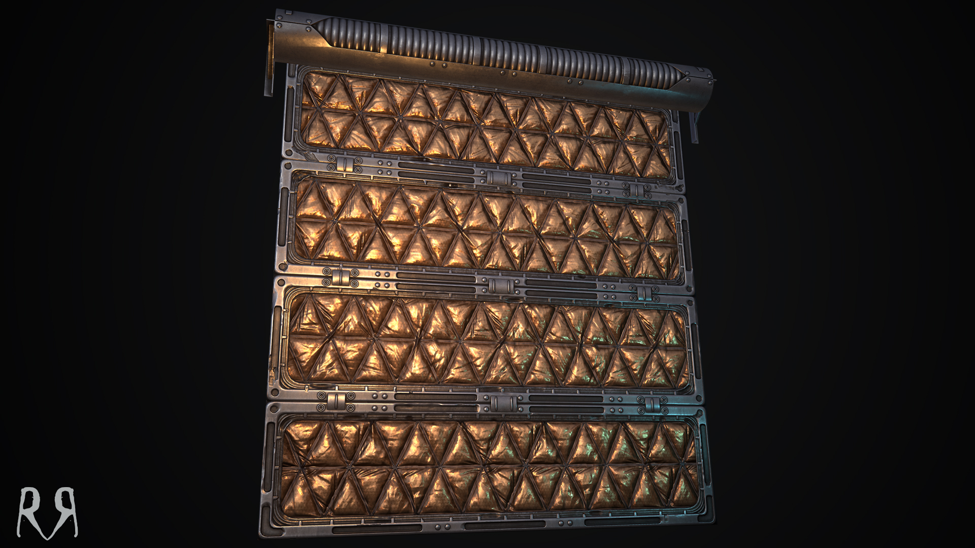 Space Foil Garage Door