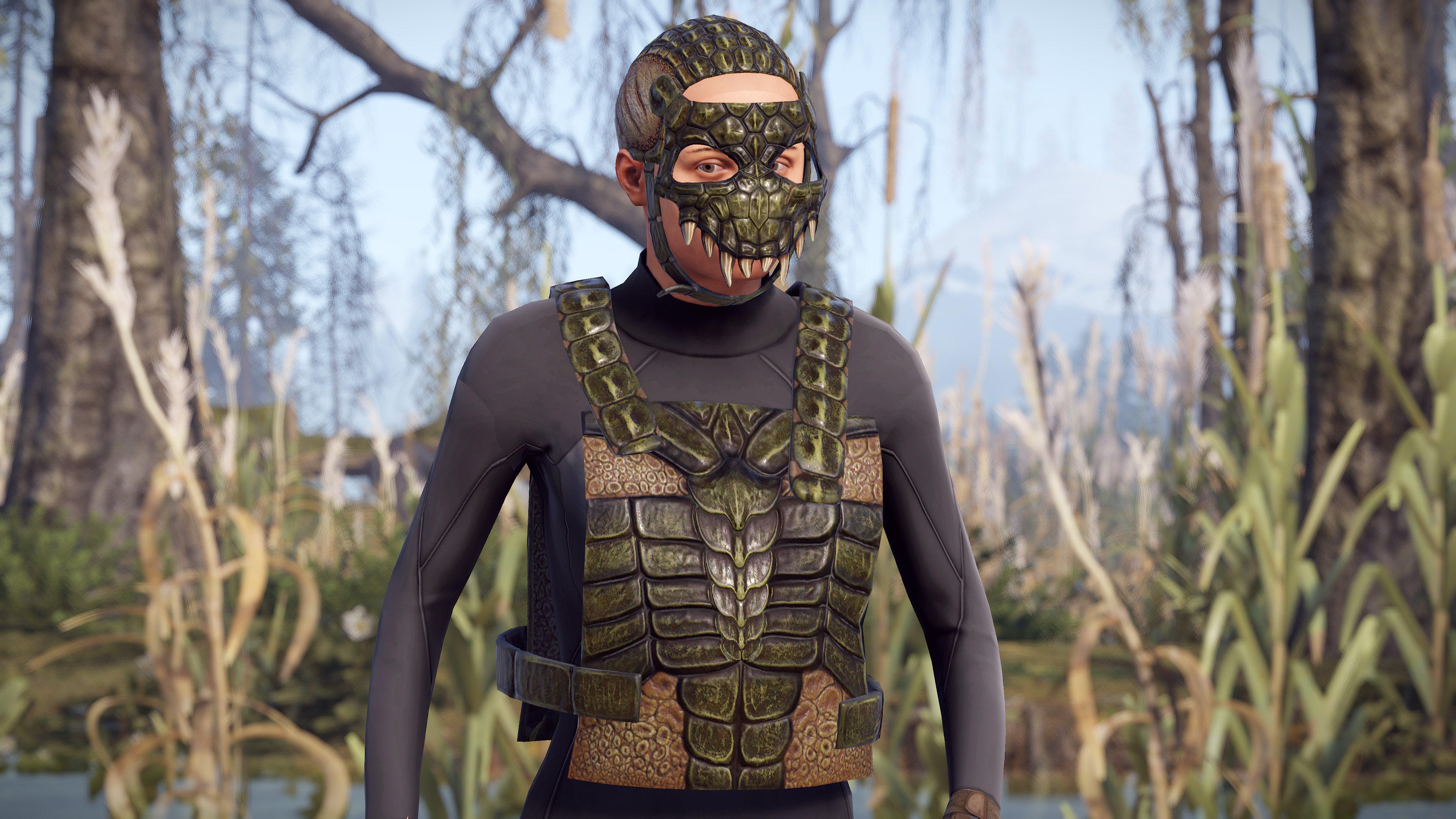 Reptile Hunter Facemask