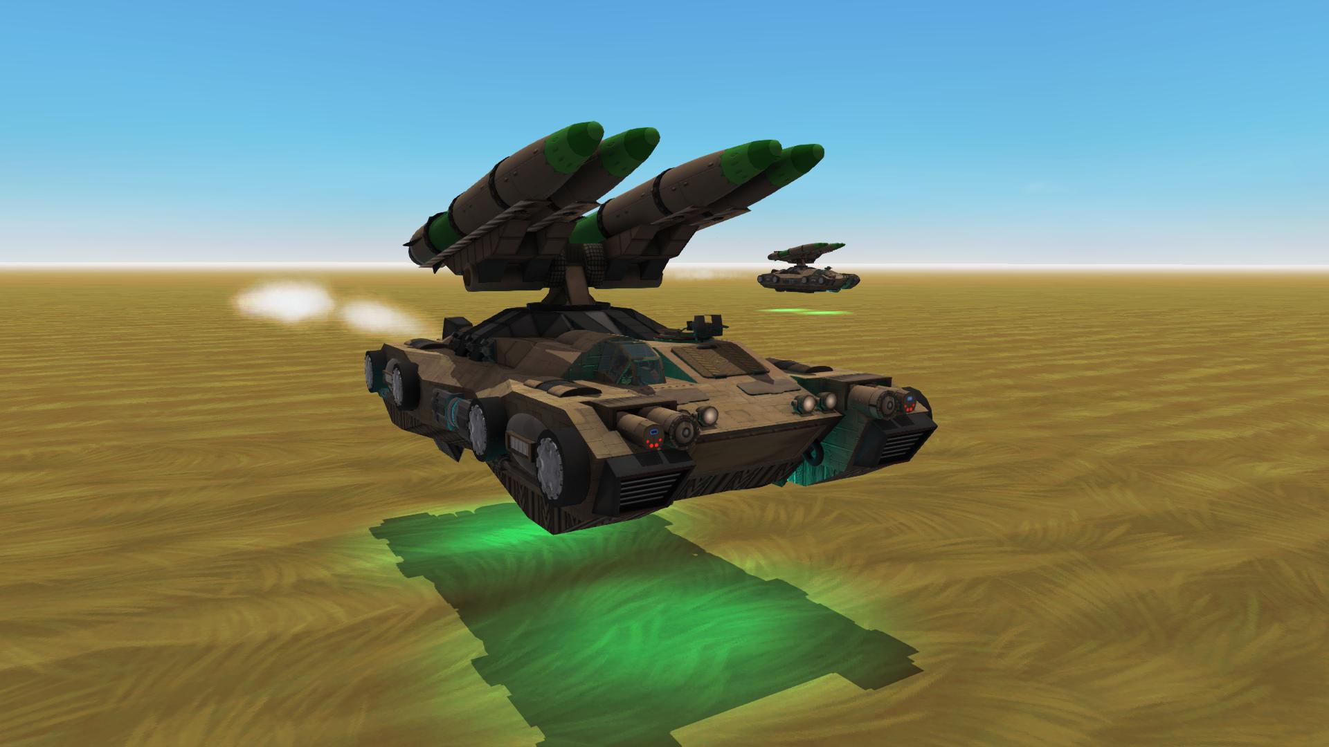 McTec Deviator Hover Missile Tank