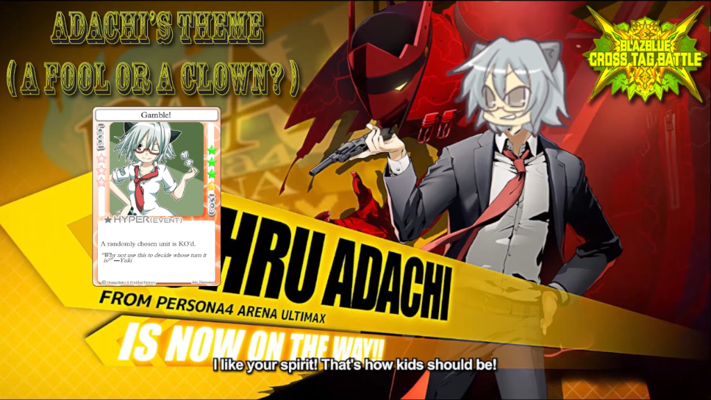 A Fool Or A Clown over Yuki's theme