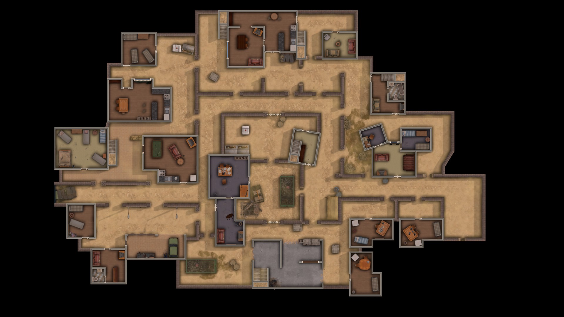 Call of Duty 4 Modern Warfare "Backlot"