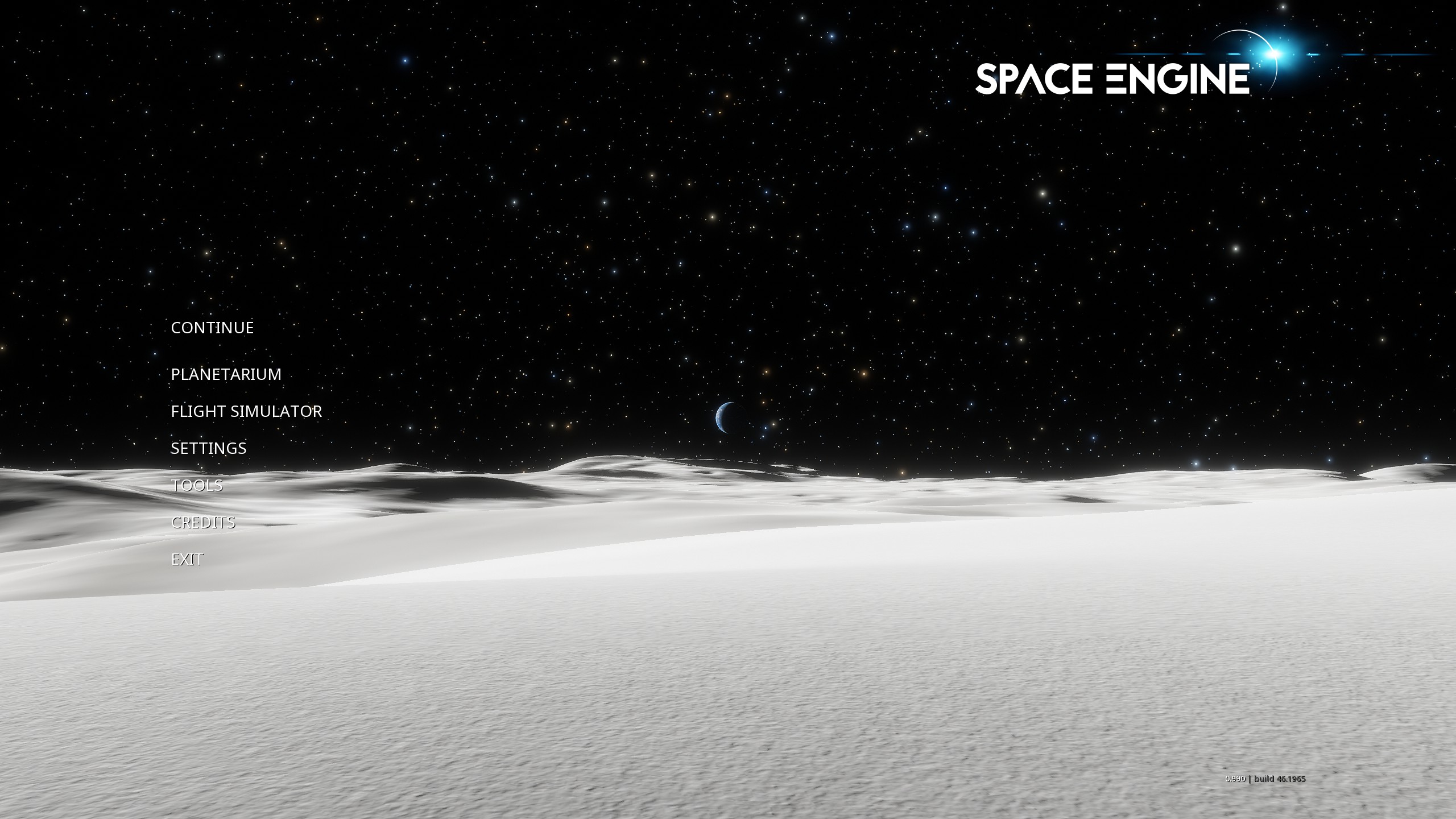 Crescent Earth | Main Menu Background