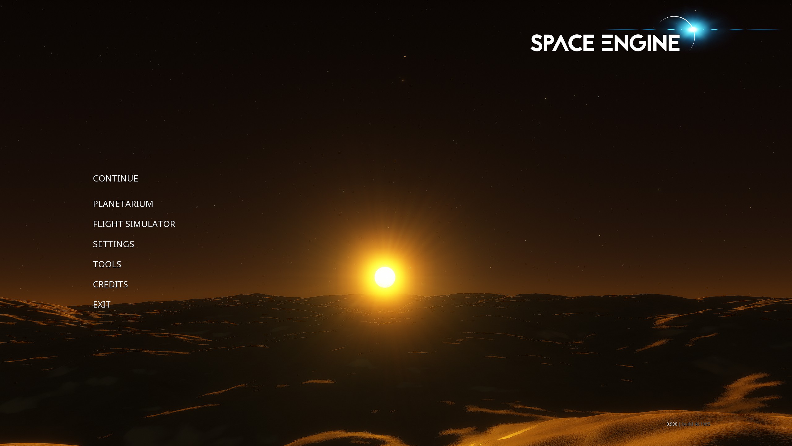 Trappist-1 | Main Menu Background