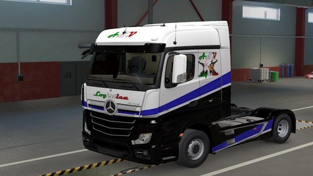 skin new MERCEDES BIGSPACE  A.S.V. Logistica
