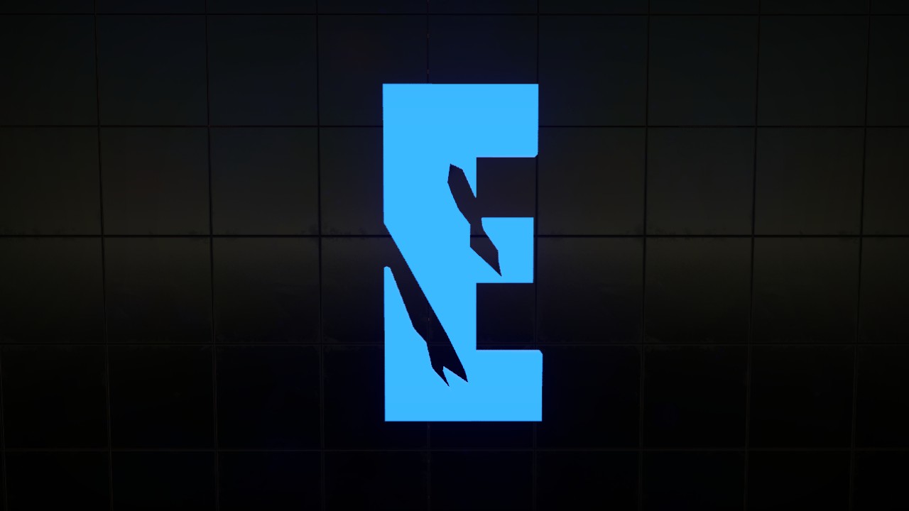 Insomnia Font Letter E 2m Lit Flexi