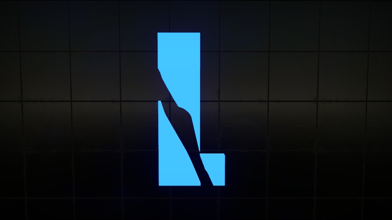 Insomnia Font Letter L 2m Lit Flexi