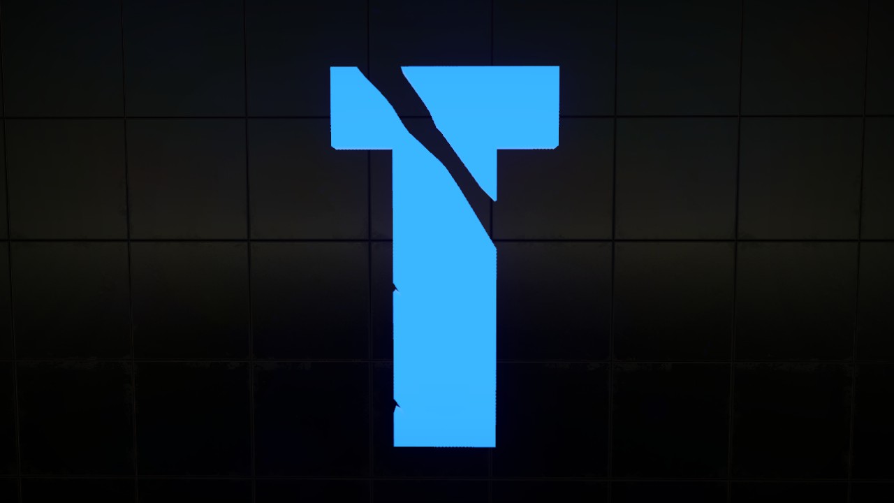 Insomnia Font Letter T 2m Lit Flexi