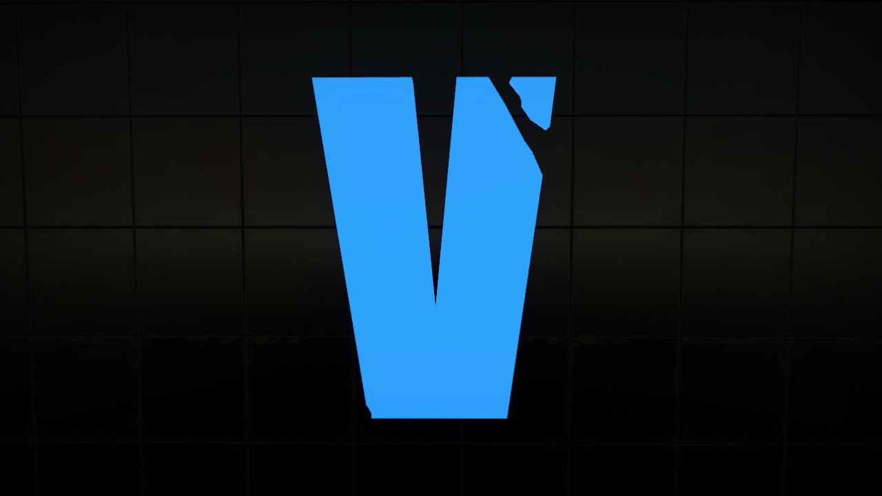 Insomnia Font Letter V 2m Lit Flexi