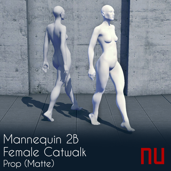 Female Mannequin 2B | Catwalk (Matte)
