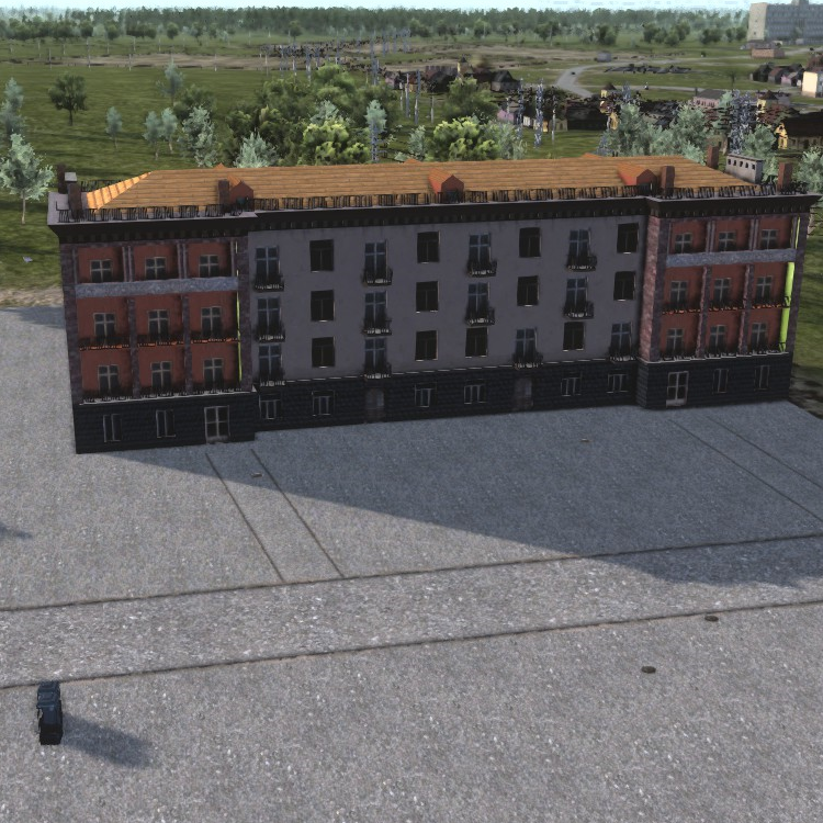 Residential house for rail workers