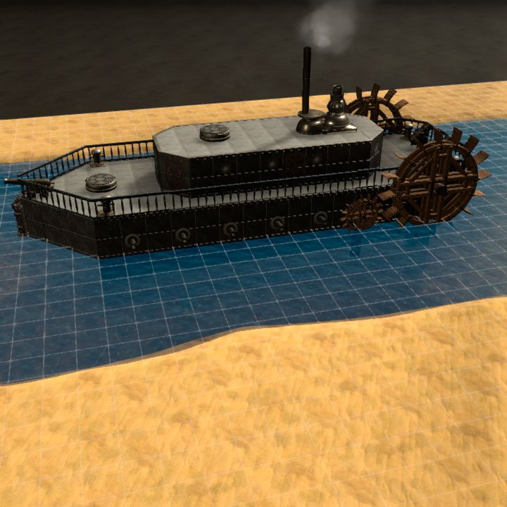 ironclad dwarven boat