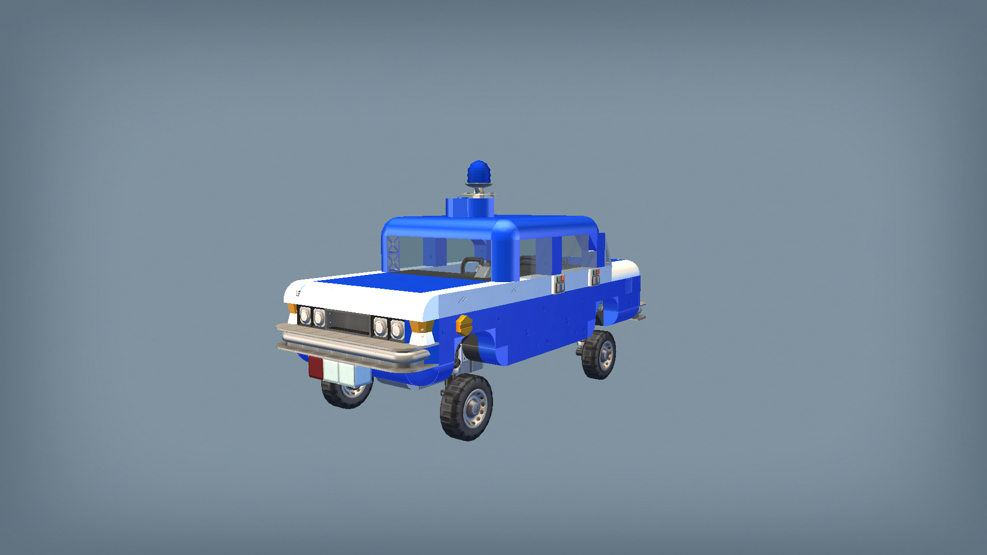 FSO Polski Fiat 125p (1) Radiowóz MO
