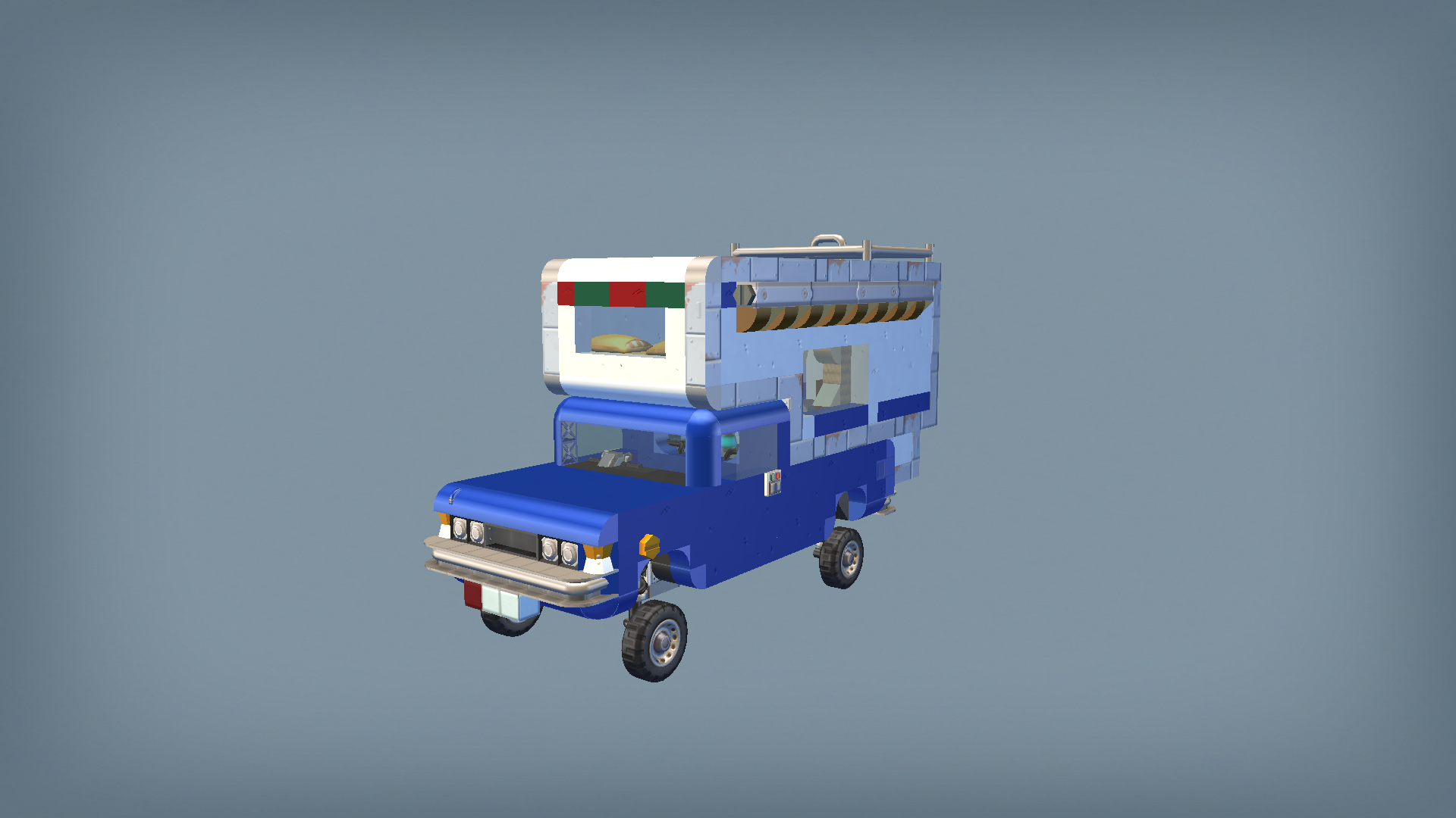 FSO Polski Fiat 125p (1) Kamper Anglik