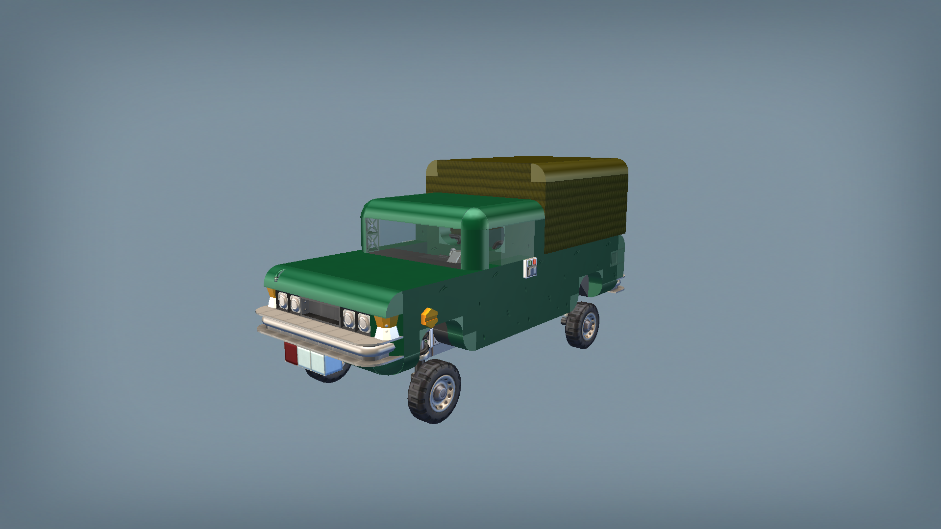 FSO Polski Fiat 125p (1) Pick-up N
