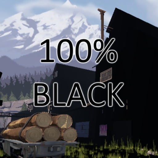 Lumberyard, but every brush is 100% black. – Team Fortress 2 Mod