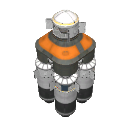 Kerbol Space Booster A X-4