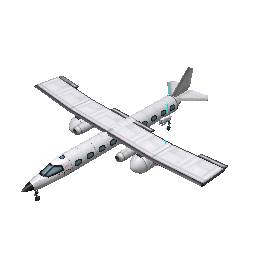 Kerbin Plane A-8 (8 Kerbals + Tanques Lanzables)