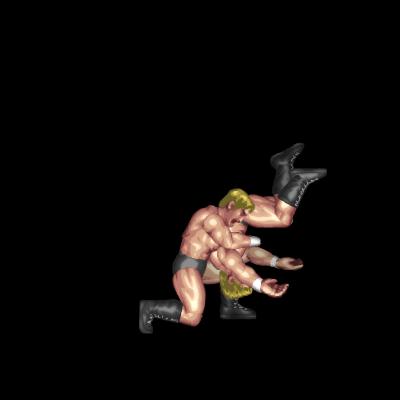 Inverted Shoulderbreaker (medium grapple)