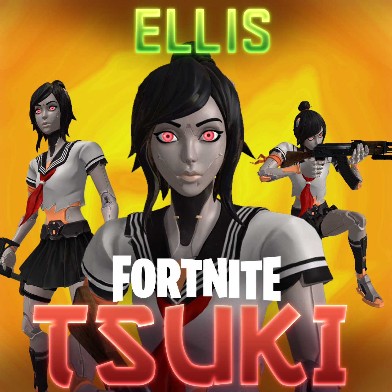 [COMM] Fortnite: Tsuki - Ellis
