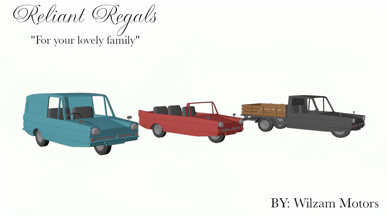 Reliant Regal Motors – Unturned Mod